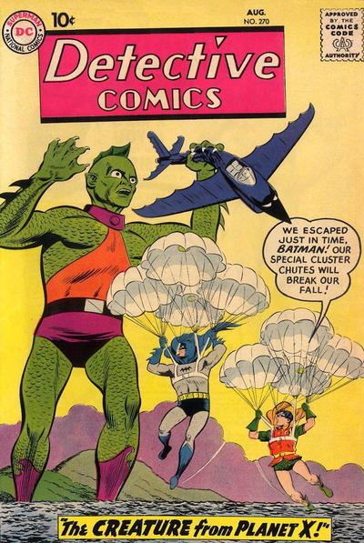 Cover for Detective Comics (DC, 1937 series) #270