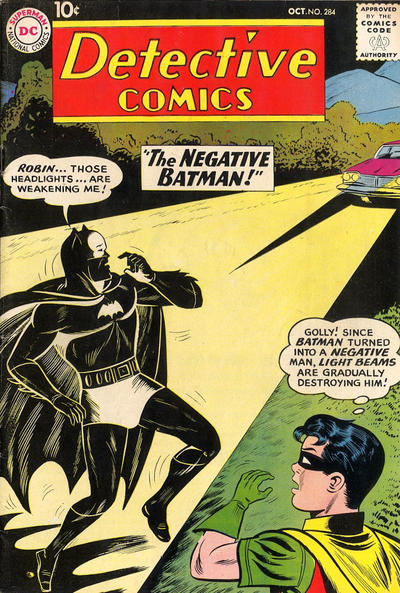 Cover for Detective Comics (DC, 1937 series) #284
