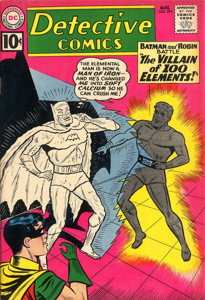 Cover for Detective Comics (DC, 1937 series) #294