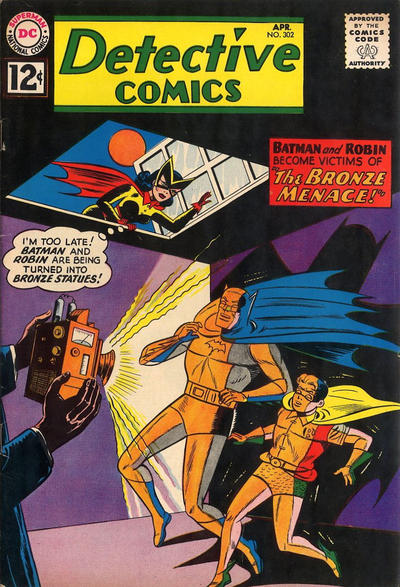 Cover for Detective Comics (DC, 1937 series) #302