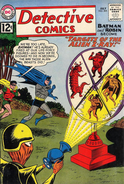Cover for Detective Comics (DC, 1937 series) #305
