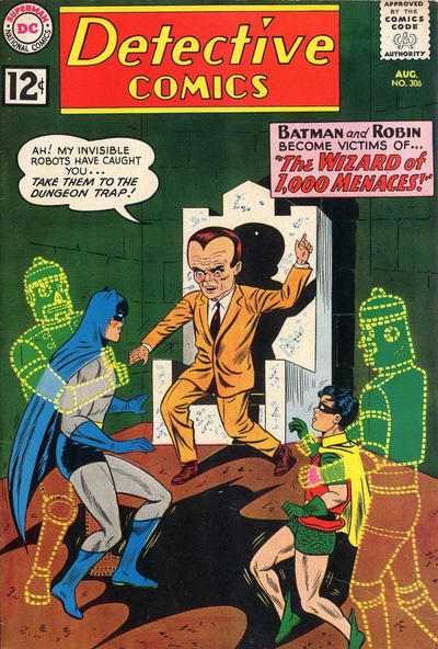 Cover for Detective Comics (DC, 1937 series) #306