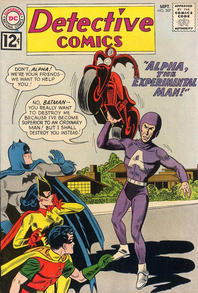 Cover for Detective Comics (DC, 1937 series) #307