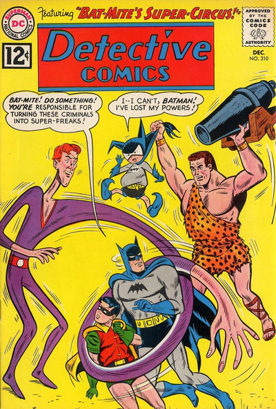 Cover for Detective Comics (DC, 1937 series) #310
