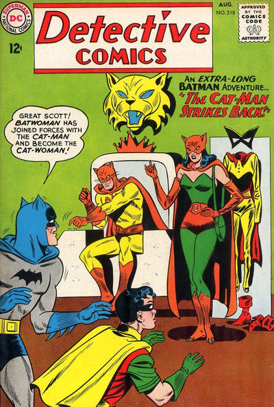 Cover for Detective Comics (DC, 1937 series) #318