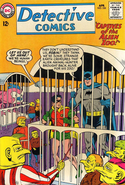 Cover for Detective Comics (DC, 1937 series) #326