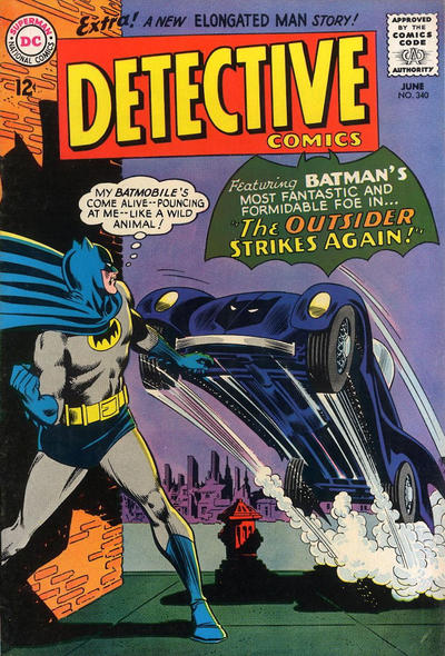 Cover for Detective Comics (DC, 1937 series) #340