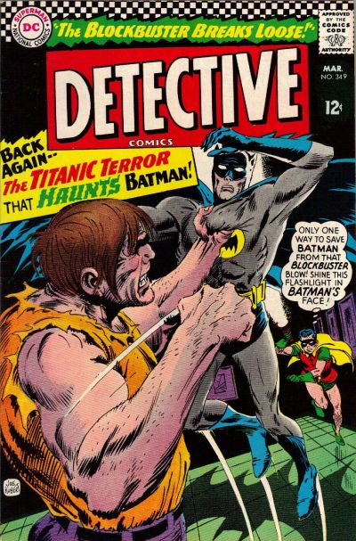 Cover for Detective Comics (DC, 1937 series) #349