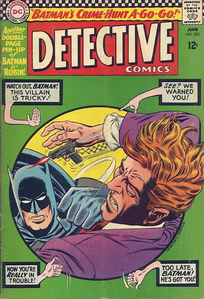 Cover for Detective Comics (DC, 1937 series) #352