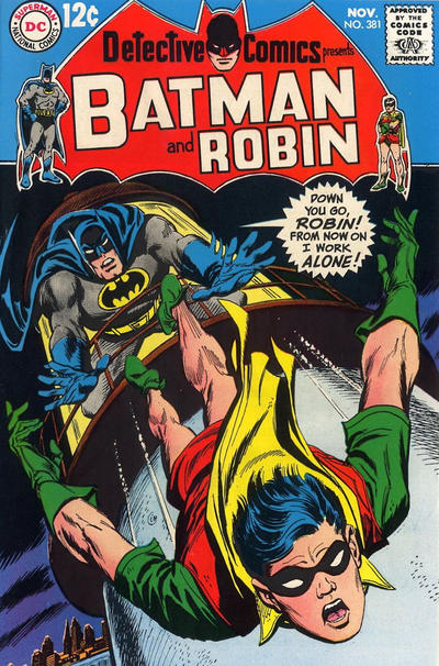 Cover for Detective Comics (DC, 1937 series) #381