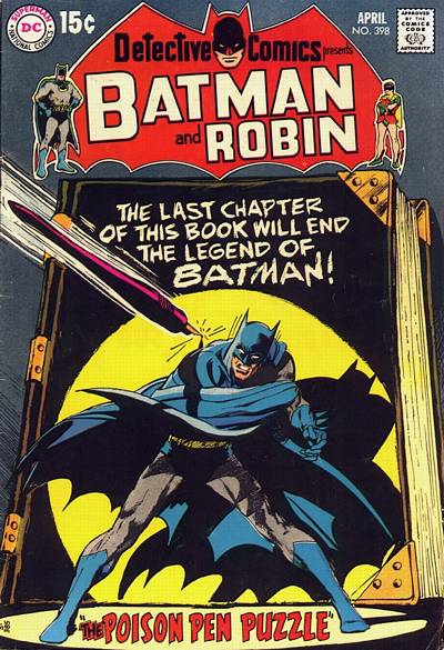 Cover for Detective Comics (DC, 1937 series) #398