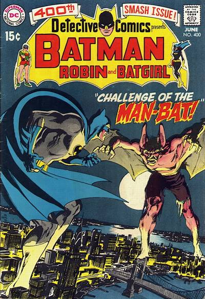Cover for Detective Comics (DC, 1937 series) #400