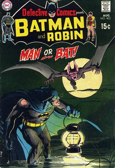 Cover for Detective Comics (DC, 1937 series) #402