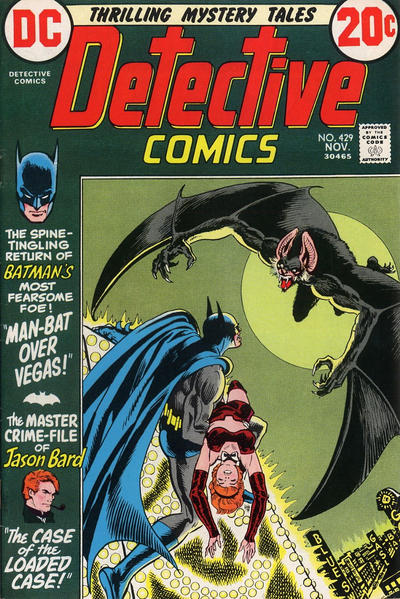 Cover for Detective Comics (DC, 1937 series) #429