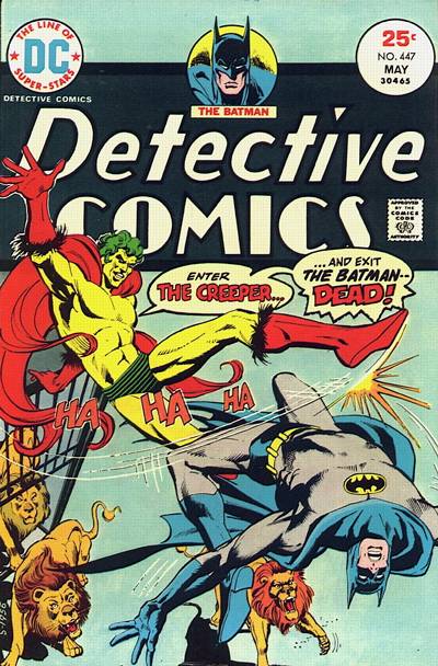 Cover for Detective Comics (DC, 1937 series) #447