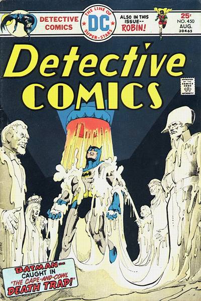 Cover for Detective Comics (DC, 1937 series) #450