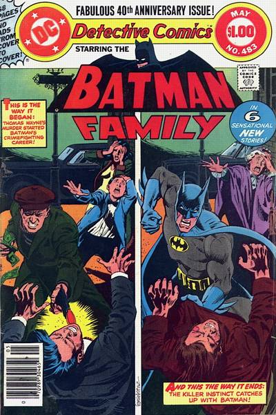 Cover for Detective Comics (DC, 1937 series) #483