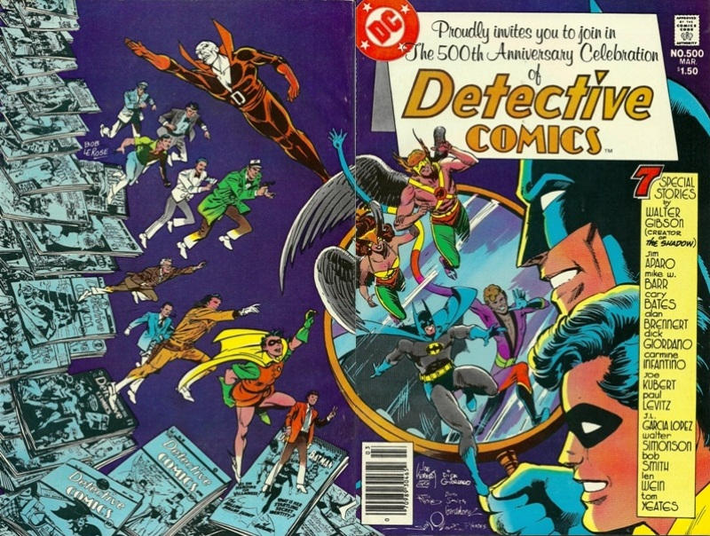 Cover for Detective Comics (DC, 1937 series) #500 [Newsstand]
