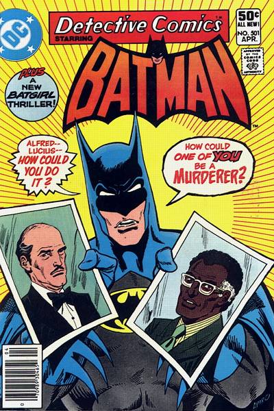 Cover for Detective Comics (DC, 1937 series) #501 [Newsstand]