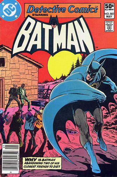 Cover for Detective Comics (DC, 1937 series) #502 [Newsstand]