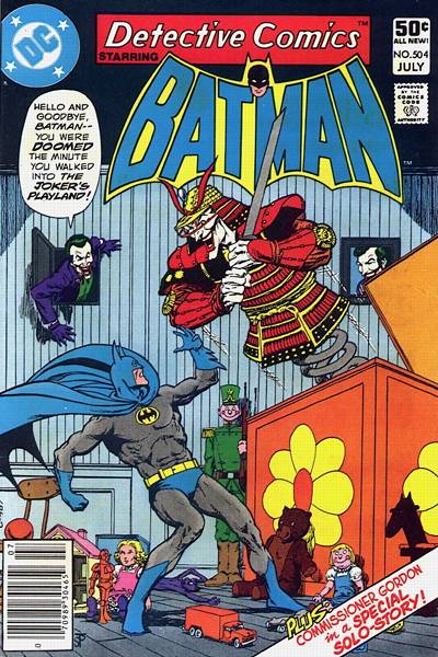 Cover for Detective Comics (DC, 1937 series) #504 [Newsstand]