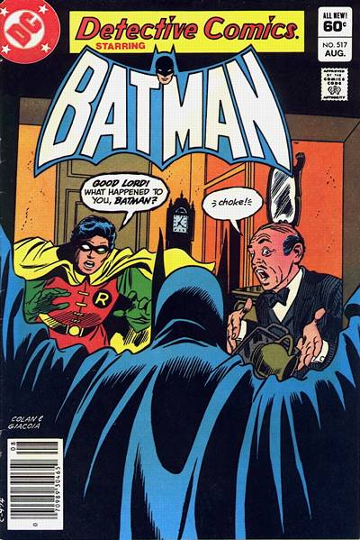 Cover for Detective Comics (DC, 1937 series) #517 [Newsstand]