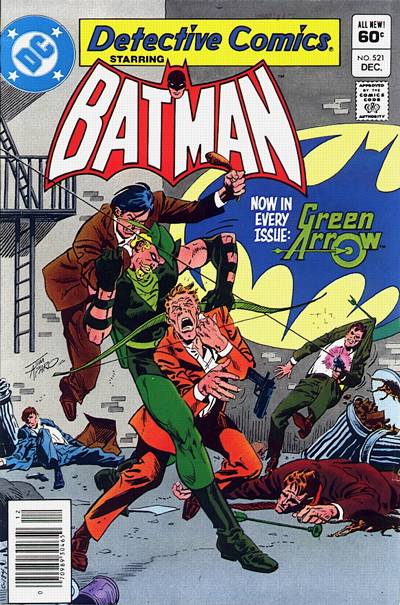Cover for Detective Comics (DC, 1937 series) #521 [Newsstand]