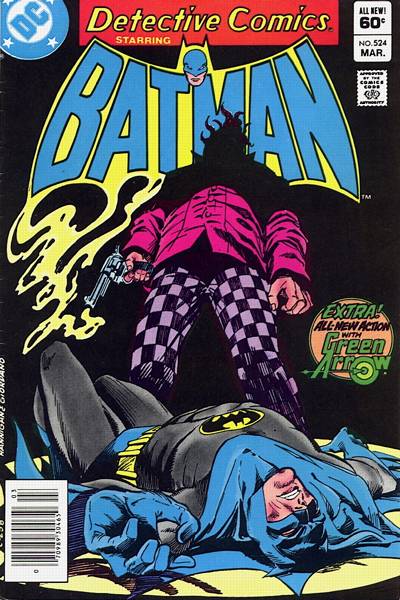 Cover for Detective Comics (DC, 1937 series) #524 [Newsstand]