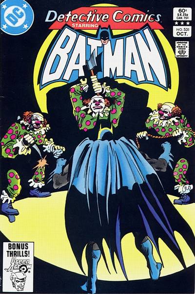 Cover for Detective Comics (DC, 1937 series) #531 [Direct]