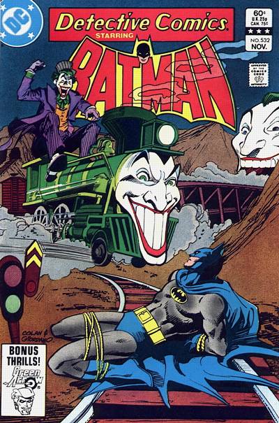 Cover for Detective Comics (DC, 1937 series) #532 [Direct]