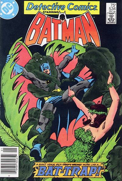 Cover for Detective Comics (DC, 1937 series) #534 [Newsstand]