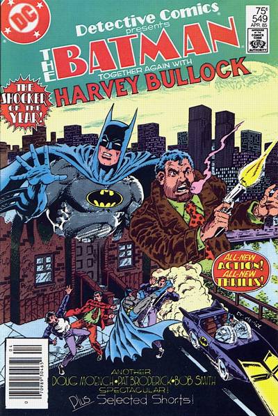 Cover for Detective Comics (DC, 1937 series) #549 [Newsstand]