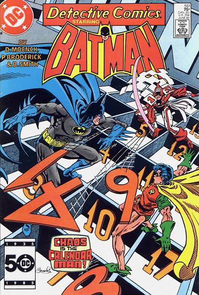 Cover for Detective Comics (DC, 1937 series) #551 [Direct]