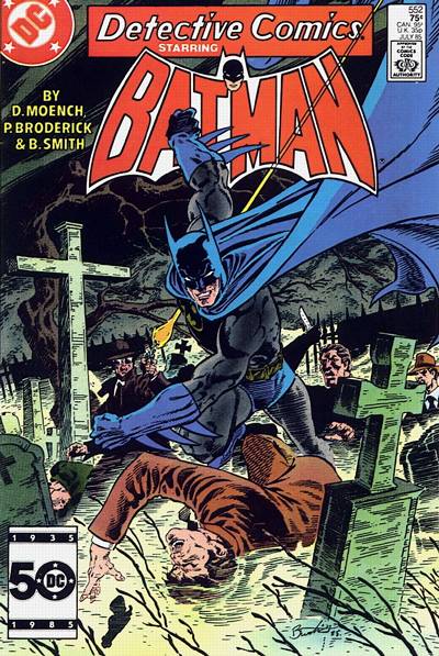 Cover for Detective Comics (DC, 1937 series) #552 [Direct]