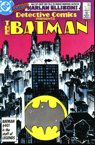Cover for Detective Comics (DC, 1937 series) #567 [Direct]