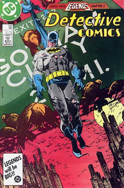 Cover for Detective Comics (DC, 1937 series) #568 [Direct]