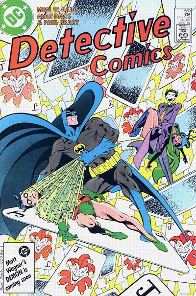 Cover for Detective Comics (DC, 1937 series) #569 [Direct]