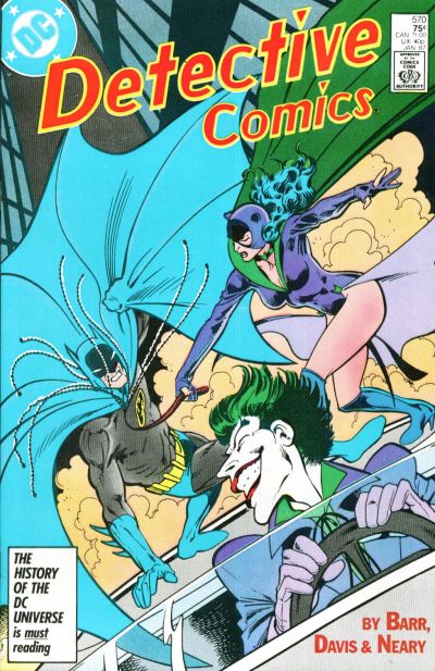Cover for Detective Comics (DC, 1937 series) #570 [Direct]