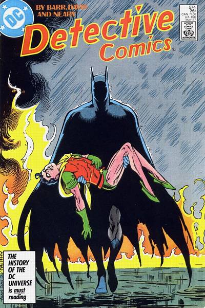 Cover for Detective Comics (DC, 1937 series) #574 [Direct]