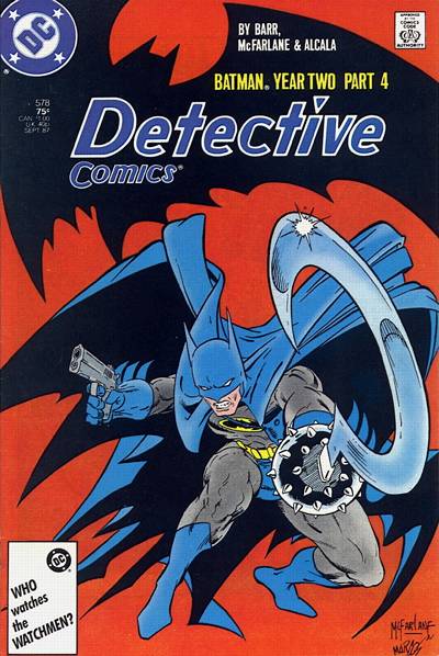 Cover for Detective Comics (DC, 1937 series) #578 [Direct]