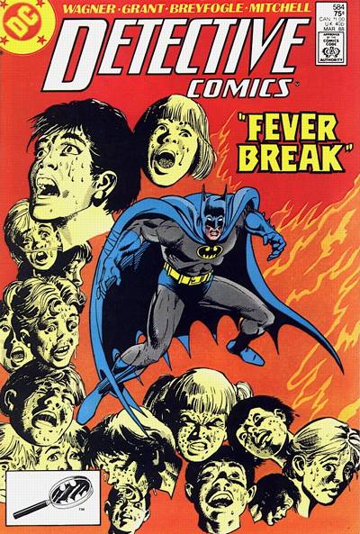 Cover for Detective Comics (DC, 1937 series) #584 [Direct]