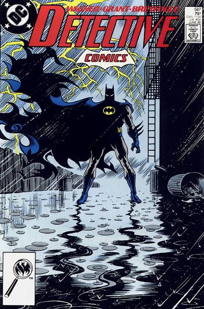 Cover for Detective Comics (DC, 1937 series) #587 [Direct]