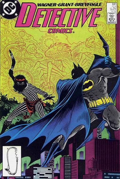 Cover for Detective Comics (DC, 1937 series) #591 [Direct]