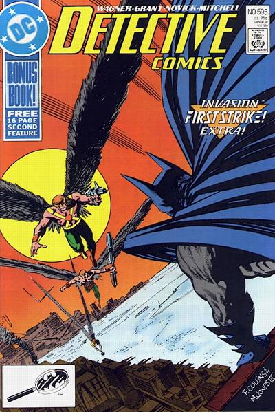 Cover for Detective Comics (DC, 1937 series) #595 [Direct]