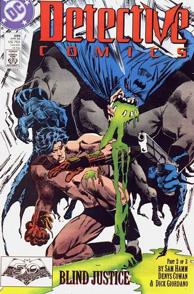 Cover for Detective Comics (DC, 1937 series) #599 [Direct]