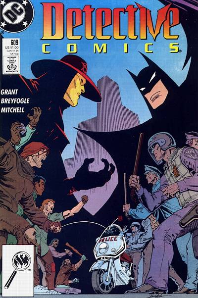 Cover for Detective Comics (DC, 1937 series) #609 [Direct]
