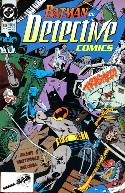 Cover for Detective Comics (DC, 1937 series) #613 [Direct]
