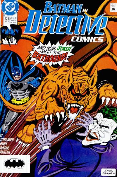 Cover for Detective Comics (DC, 1937 series) #623 [Direct]