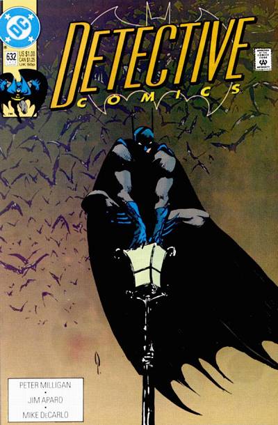 Cover for Detective Comics (DC, 1937 series) #632 [Direct]