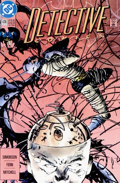 Cover for Detective Comics (DC, 1937 series) #636 [Direct]